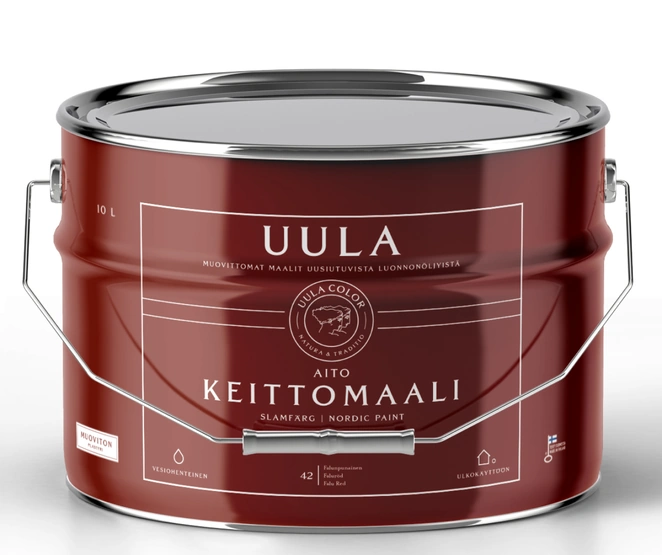 pot de peinture rouge Uula Color